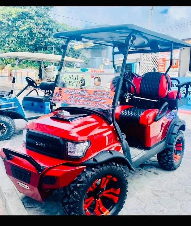 Coastal Bay Suite & Golf Cart Rental San Pedro  Eksteriør billede
